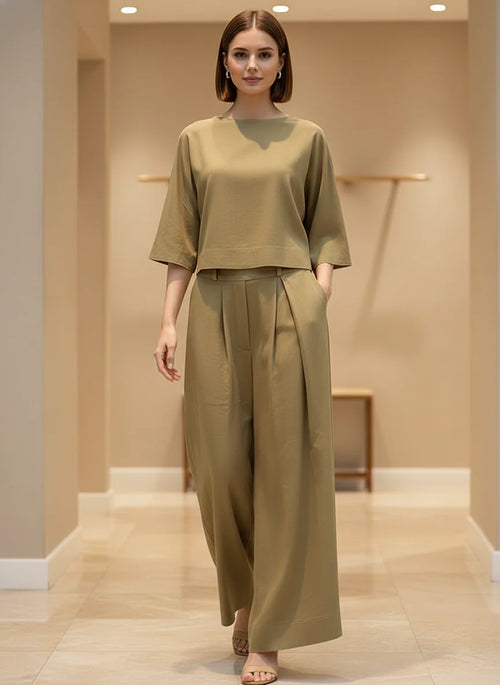 Completo Donna Manica a tre quarti e Pantalone a Palazzo