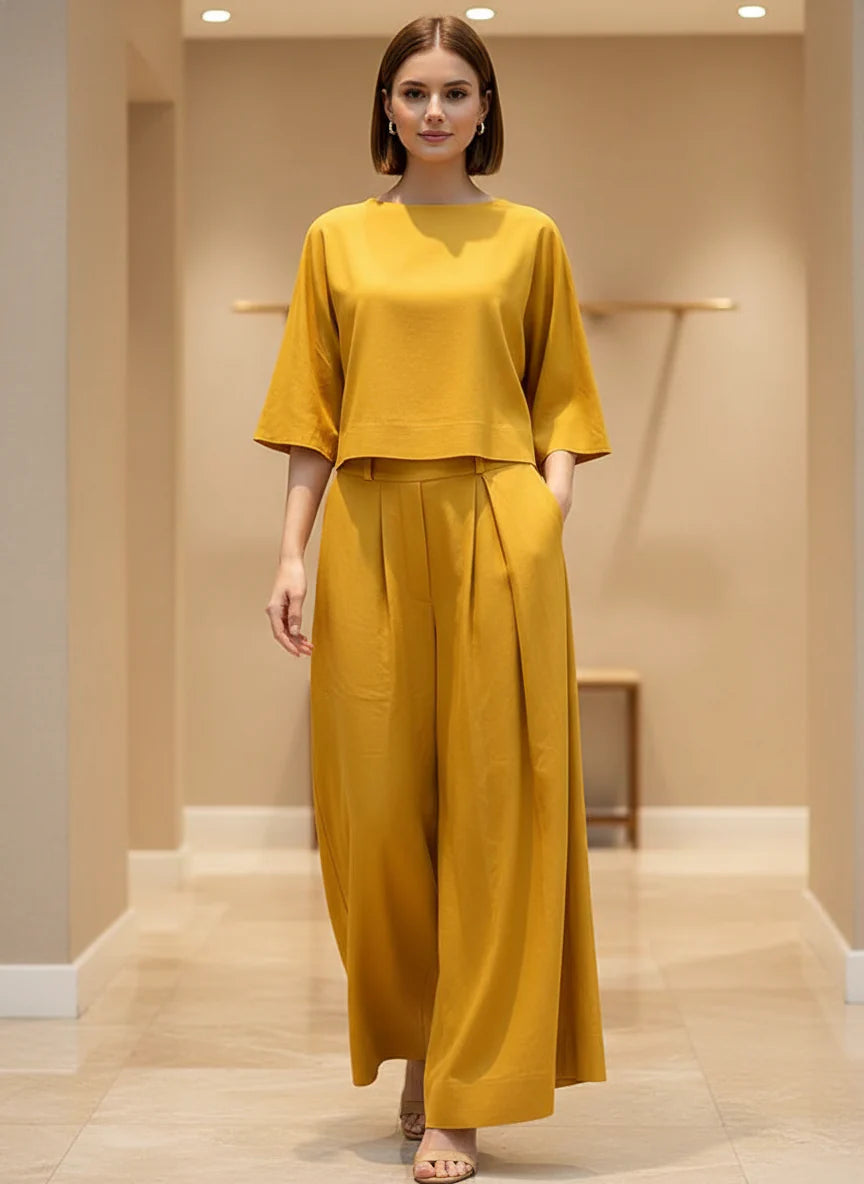 Completo Donna Manica a tre quarti e Pantalone a Palazzo